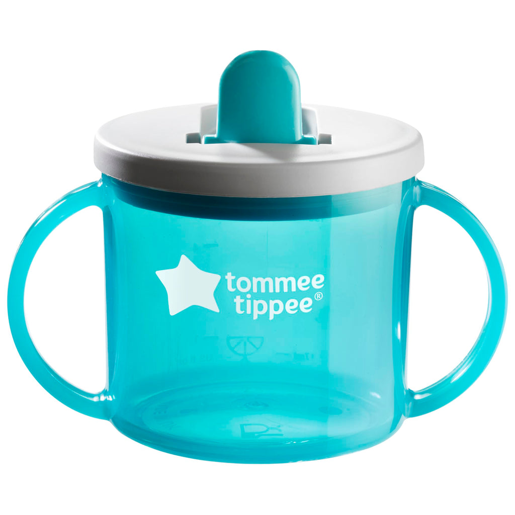 Tommee Tippee First Cup 4m+ Non-Spill, 190ml, Blue.