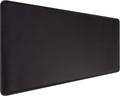 Gaming Mouse Mat Desk Office Mouse Pad Large Size 800x300x3mm Comfortable Mousepad with Smooth Cloth Surface, Improved Precision and Speed (80x30 Black)