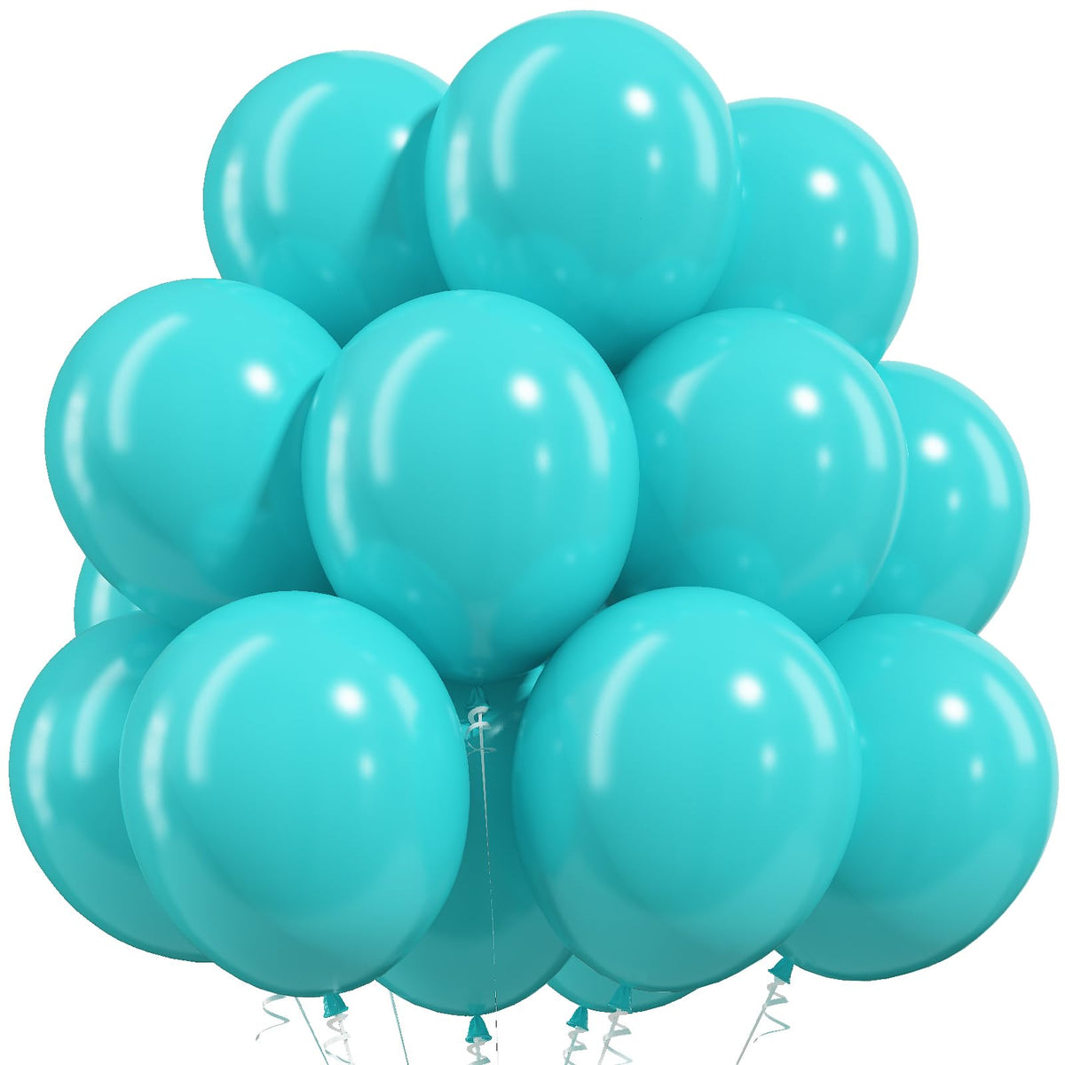 Togvu Black Balloons, 50Pack 5 Inch Small Mini Black Latex Party Balloons