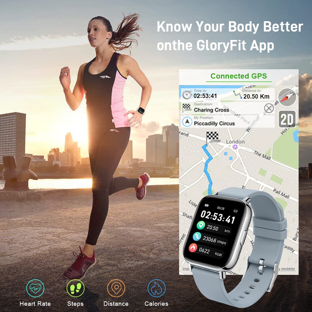 Motast Smart Watch, Fitness Tracker 1.69'' HD for Men Women,