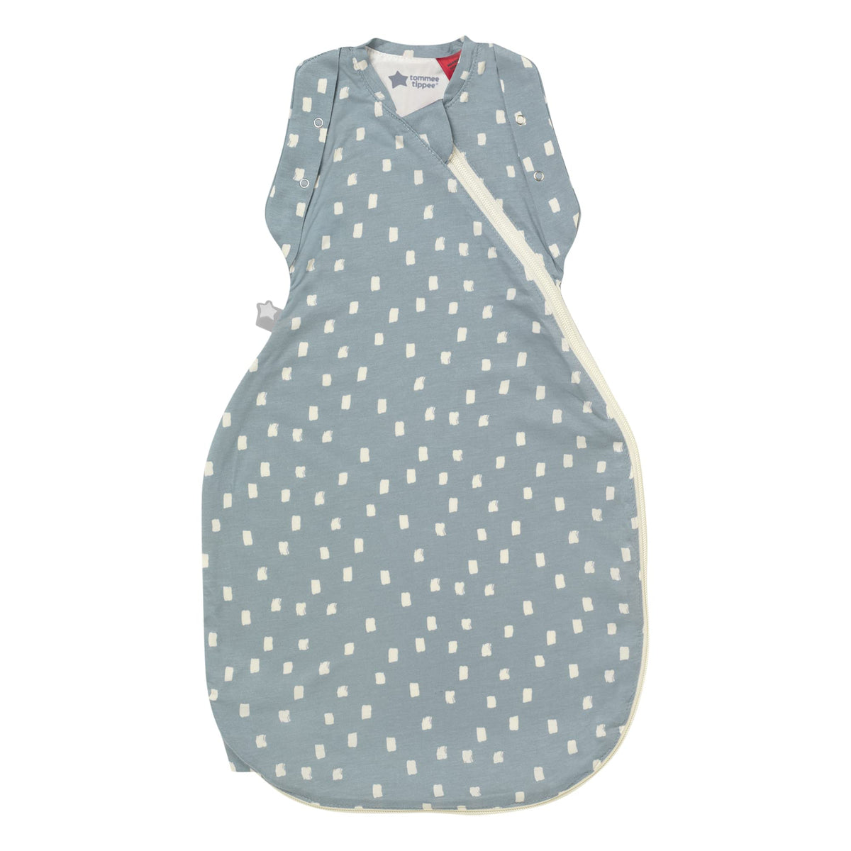 Tommee Tippee Baby Sleeping Bag for Newborns, The Original Grobag Swaddle Bag, Hip-Healthy Design, Soft Bamboo-Rich Fabric, 0-3m