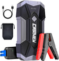 4500A Jump Starter Power Pack, Car Battery Booster Jump Starter Power Bank (up to 8.0L Gas or 8.0L Diesel Engine), Portable Car Starter with LED Flashlight, Jump Pack with Jump Leads