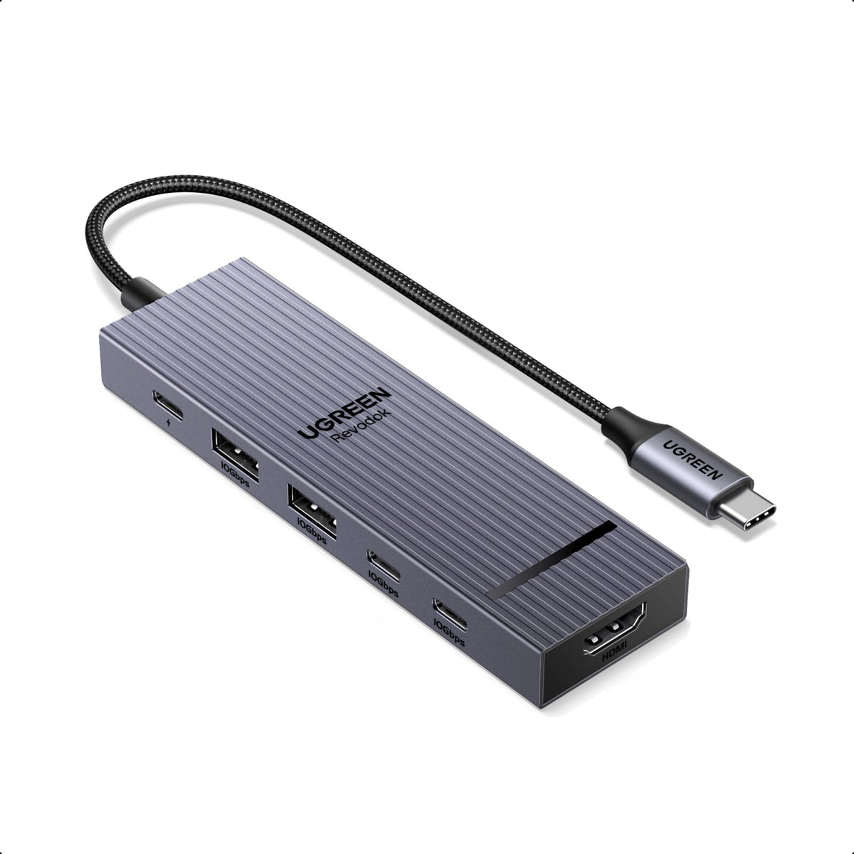 UGREEN USB C Hub, 9 in 1 Ethernet Adapter 4K@60Hz HDMI Docking Station