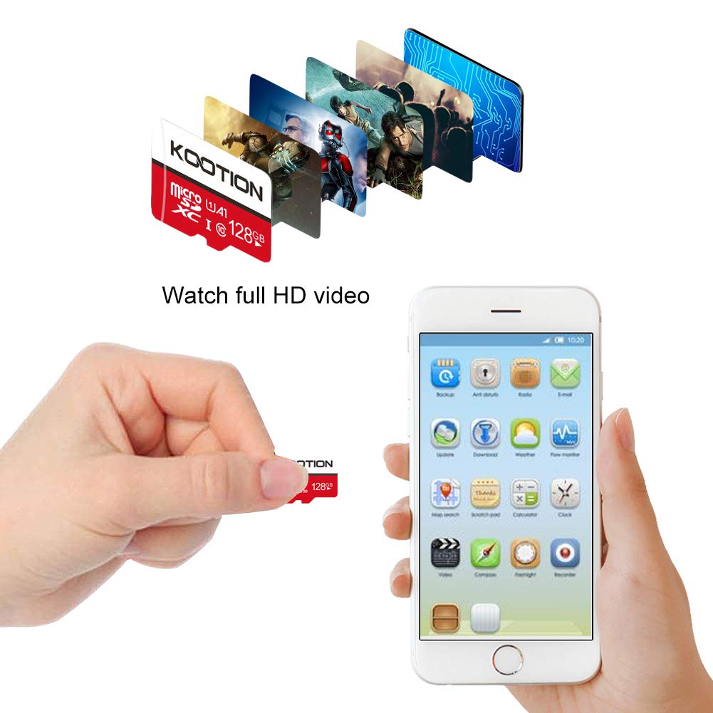 KOOTION Micro SD Card 32GB 5 Pack MicroSDHC UHS-I Memory Card Class 10 High Speed Micro SD Card, C10, U1