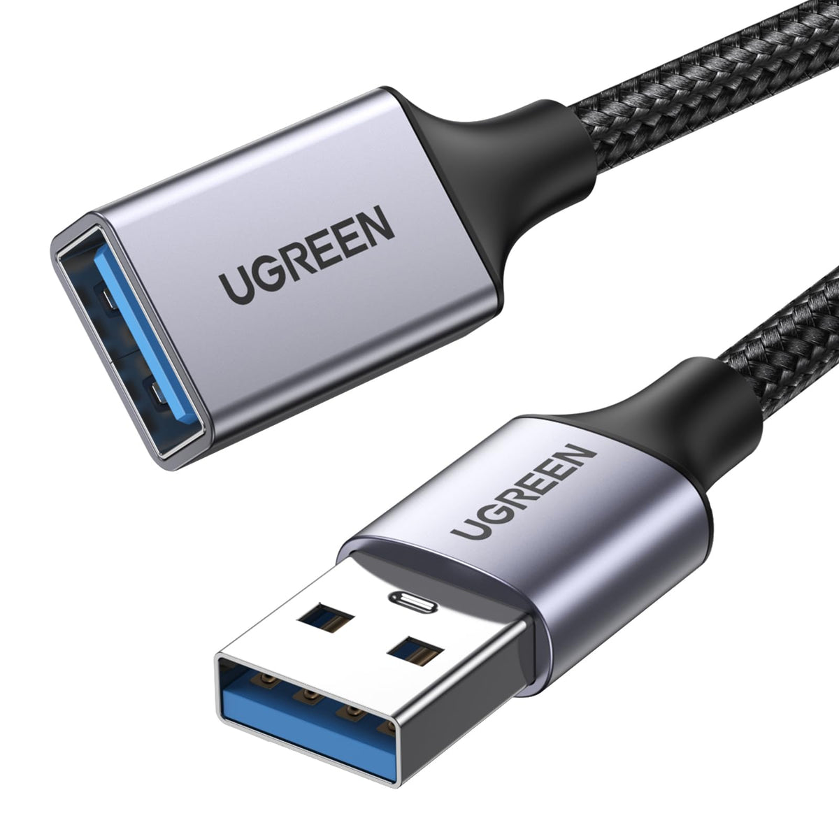 UGREEN USB 3.0 Extension Cable A Male to A Female Aluminium 5Gbps 1M