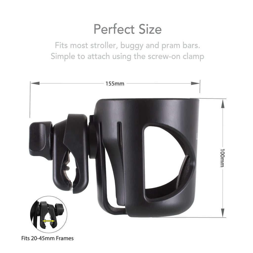 LittleLife Buggy And Pushchair Universal Cup & Phone Holder