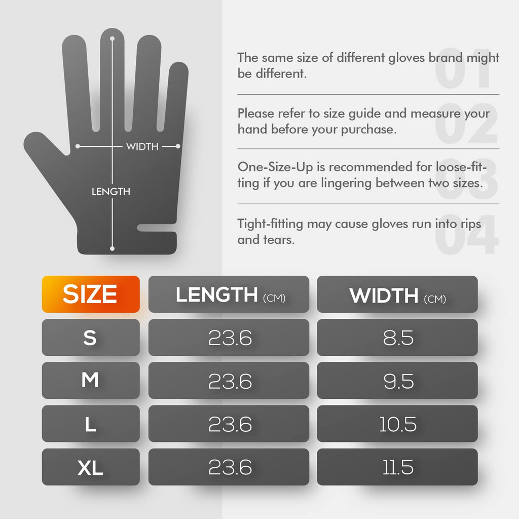 OKIAAS Vinyl Disposable Gloves, Latex-Free, Powder Free, Food Grade