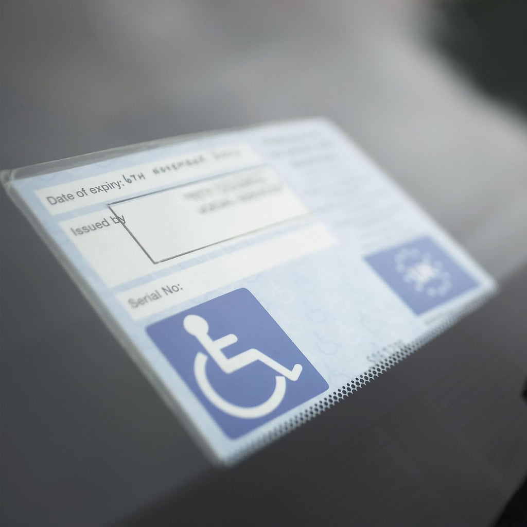 2 Car Tax Disc Holder, Self Adhesive Car Tax Disc Case Clear Permit Holder