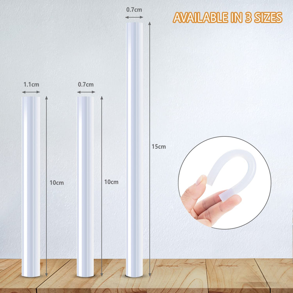 Hot Glue Sticks | 7mm x 100mm | 100pcs | Hot Melt Glue Gun Sticks