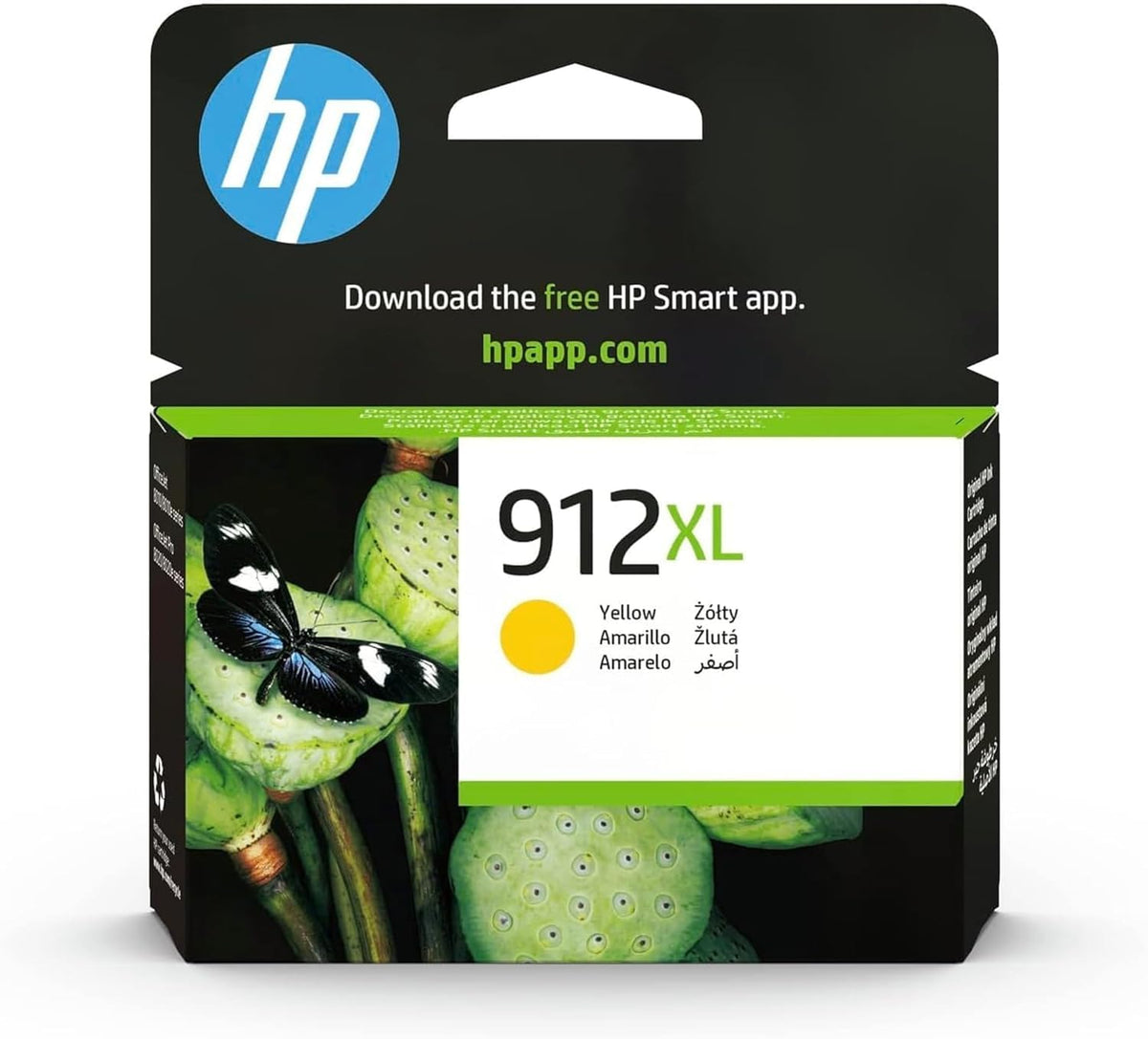 HP 912 4-Pack Black/Cyan/Magenta/Yellow Original Ink Cartridge