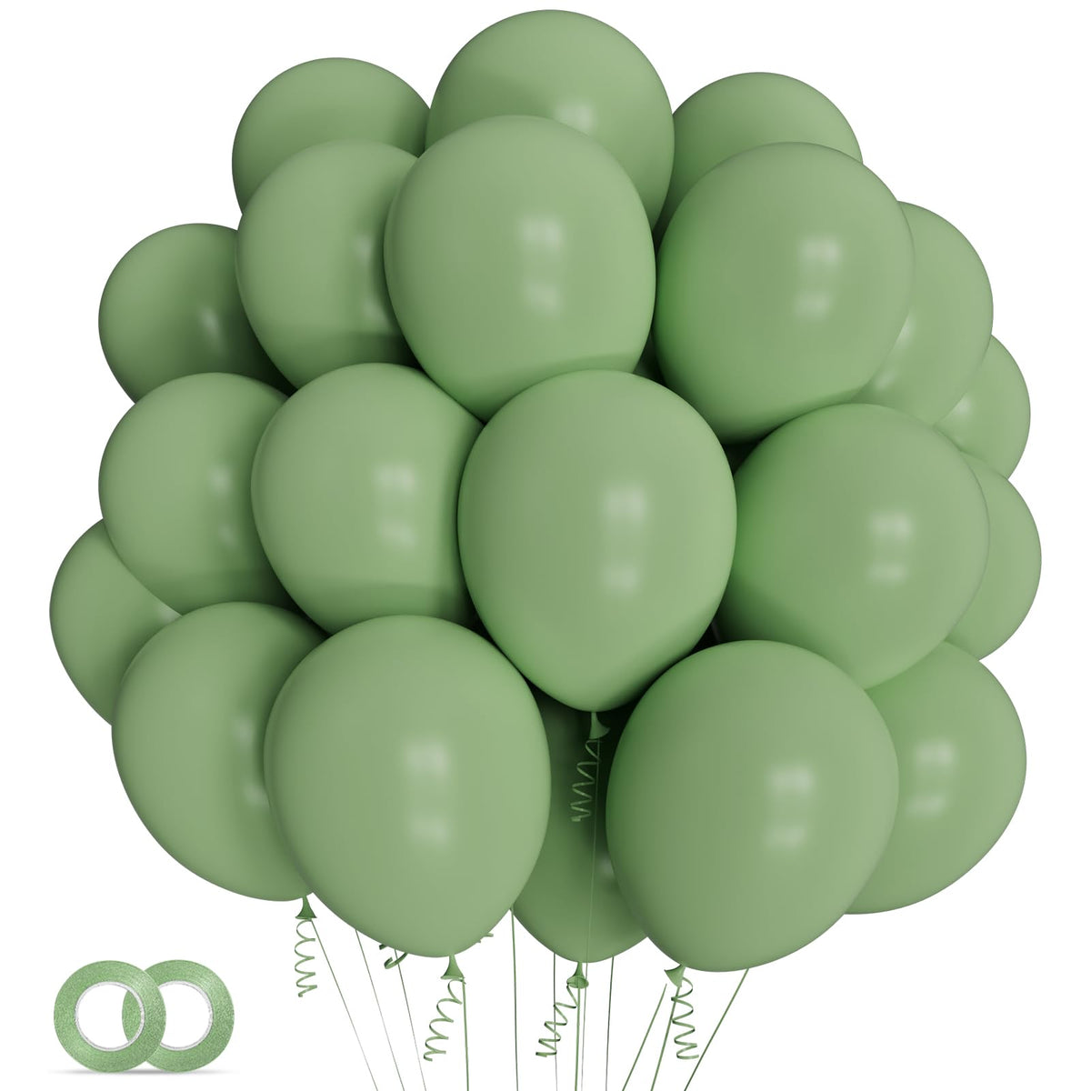 ASIYUHY Yellow Balloon 12 inch 100 Pack Thick Latex Helium Balloons