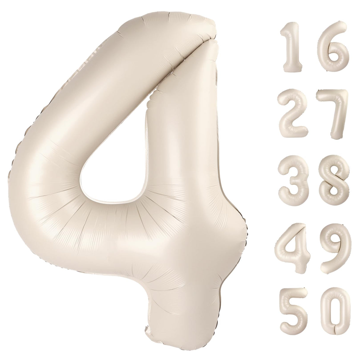 40 Inch Green Number 3 Balloons Foil Digital Helium Number Balloons
