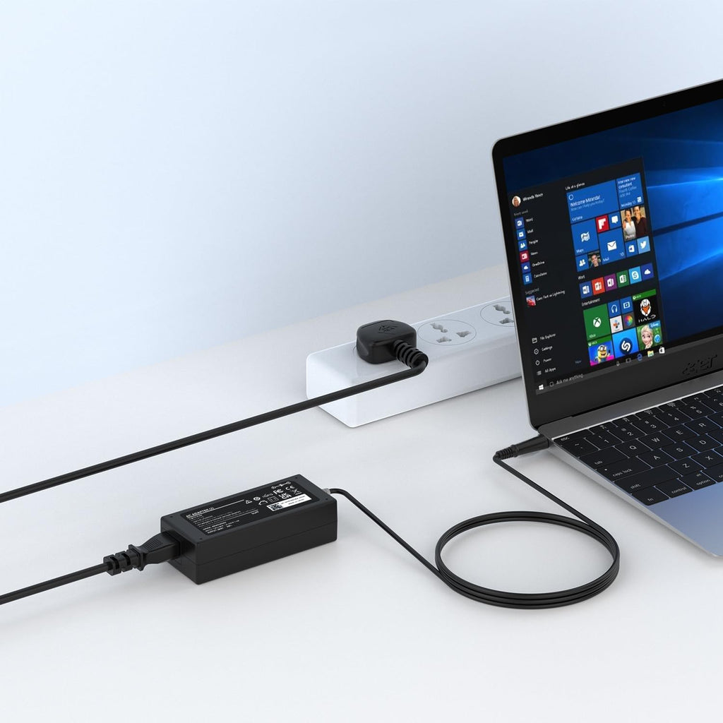 USB C Laptop Charger 45W Compatible with Acer HP Asus Lenovo Chromebook