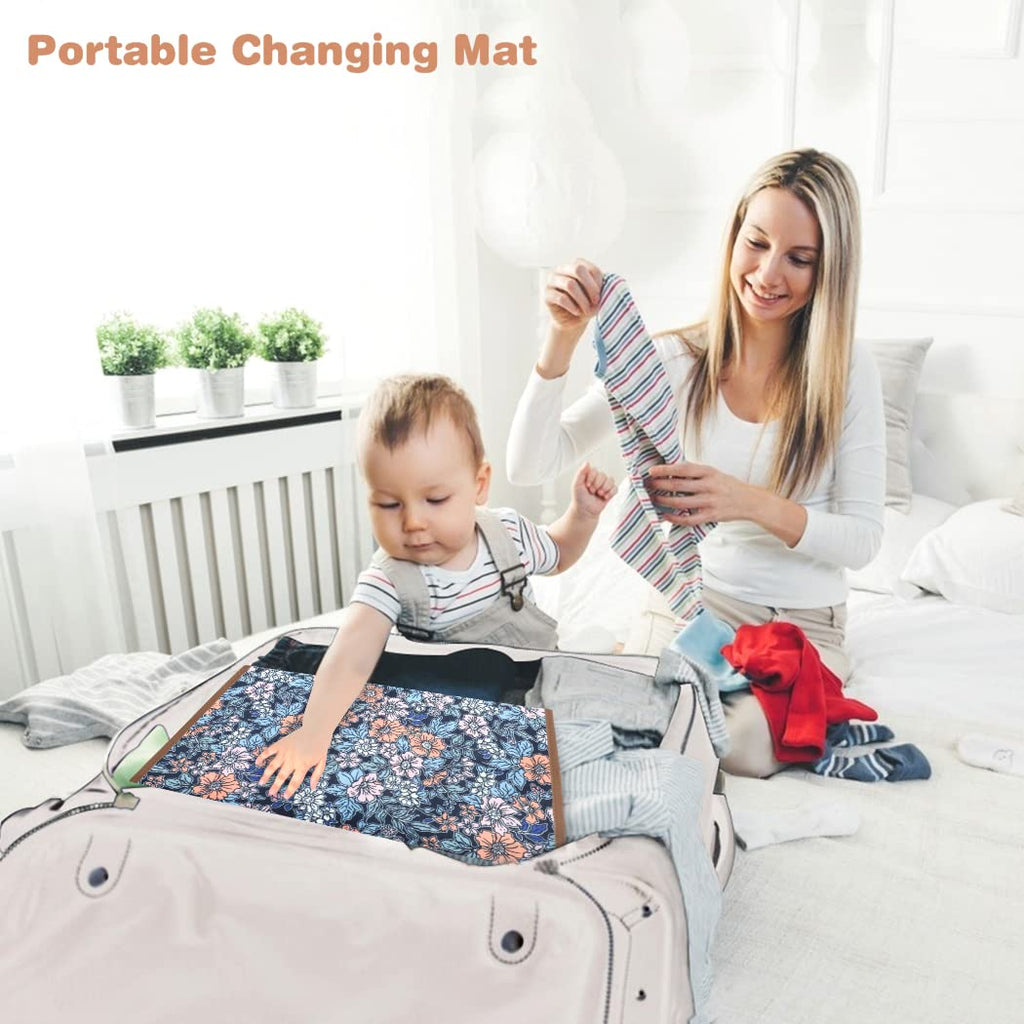 Lekebaby Foldable Baby Changing Mat - Travel & Portable