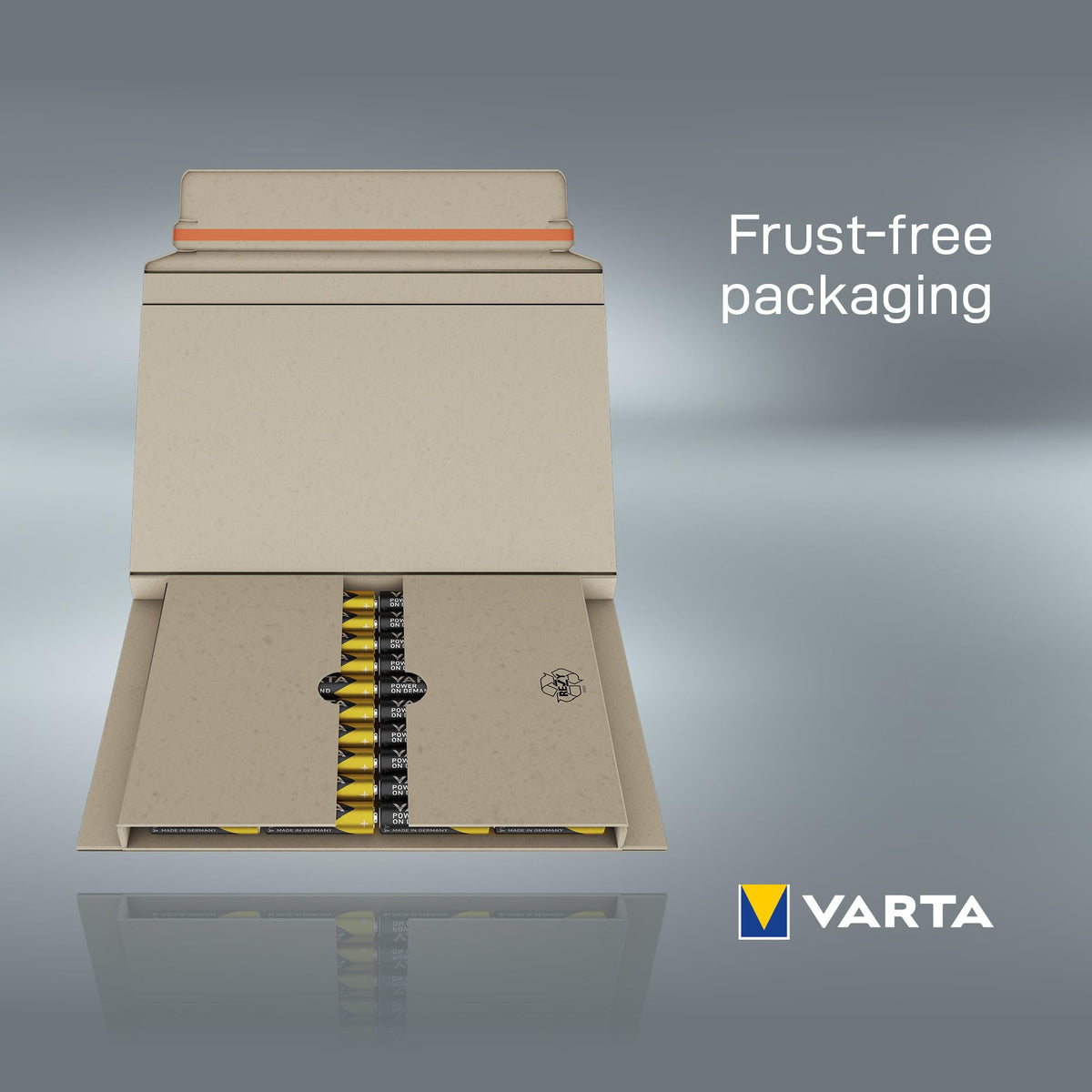 VARTA Batteries AA, Pack of 40, Power on Demand, Alkaline, 1.5 V