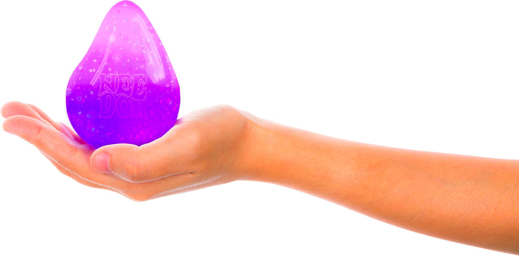 Schylling NeeDoh Nice Cube - Sensory Squeeze Toy with Super Solid Squish - 2.25" Cube - Color May Vary (Pack of 1)