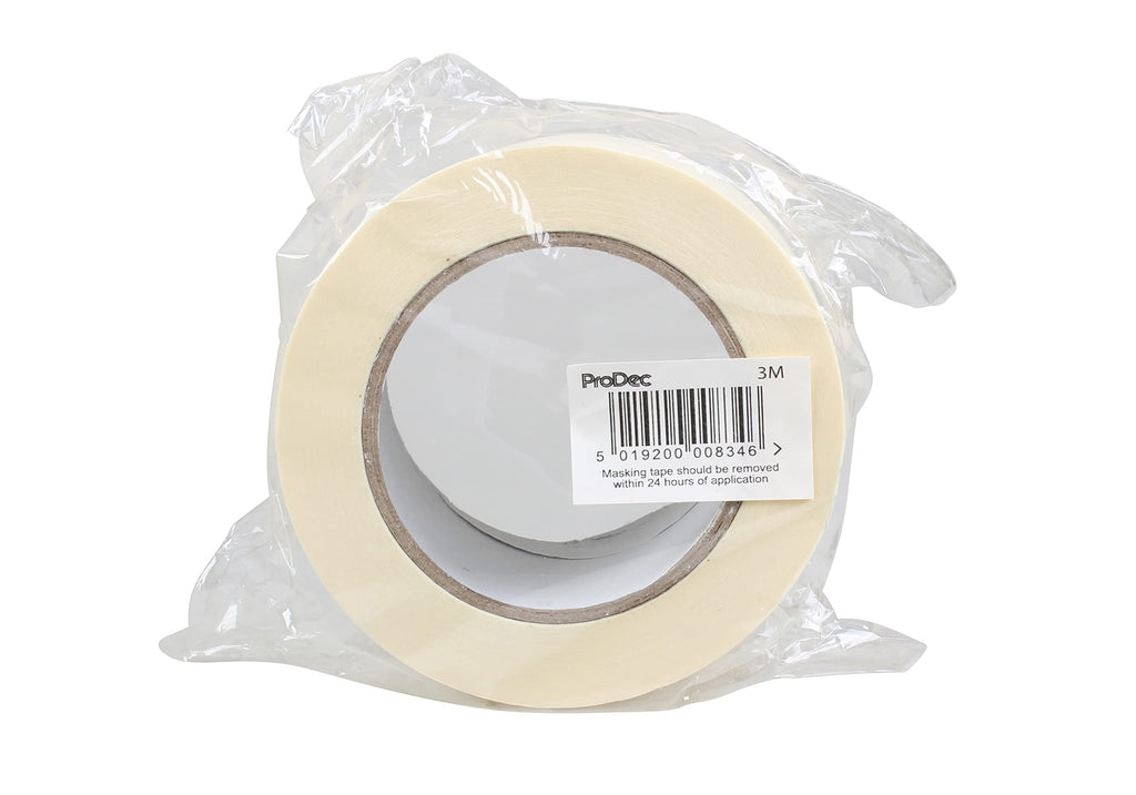 ProDec 0.75 inch x 50m Multi Surface Masking Tape For Painting
