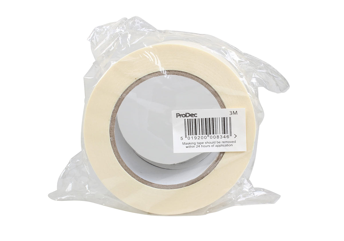 ProDec 0.75 inch x 50m Multi Surface Masking Tape For Painting