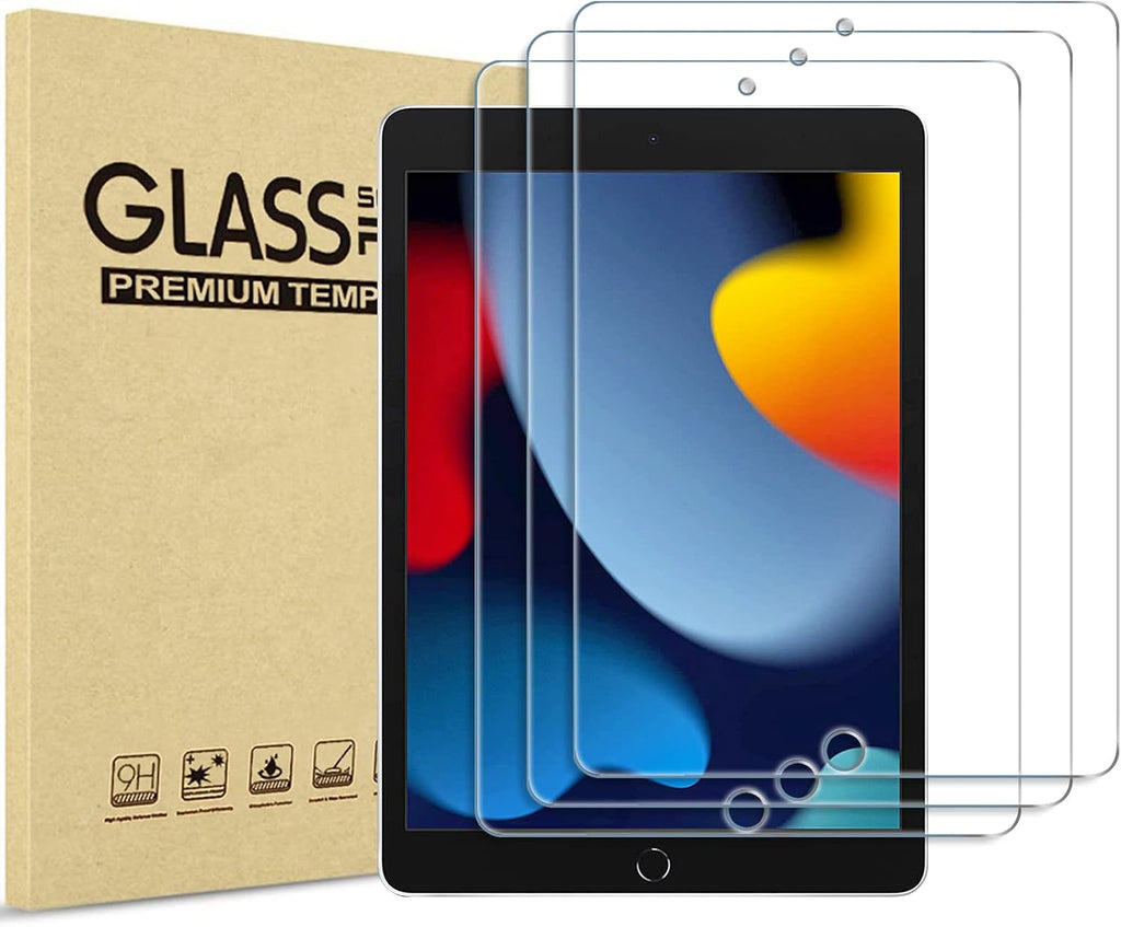 ProCase 3 Pack Screen Protector for iPad 9th 8th 7th Generation 10.2 Inch