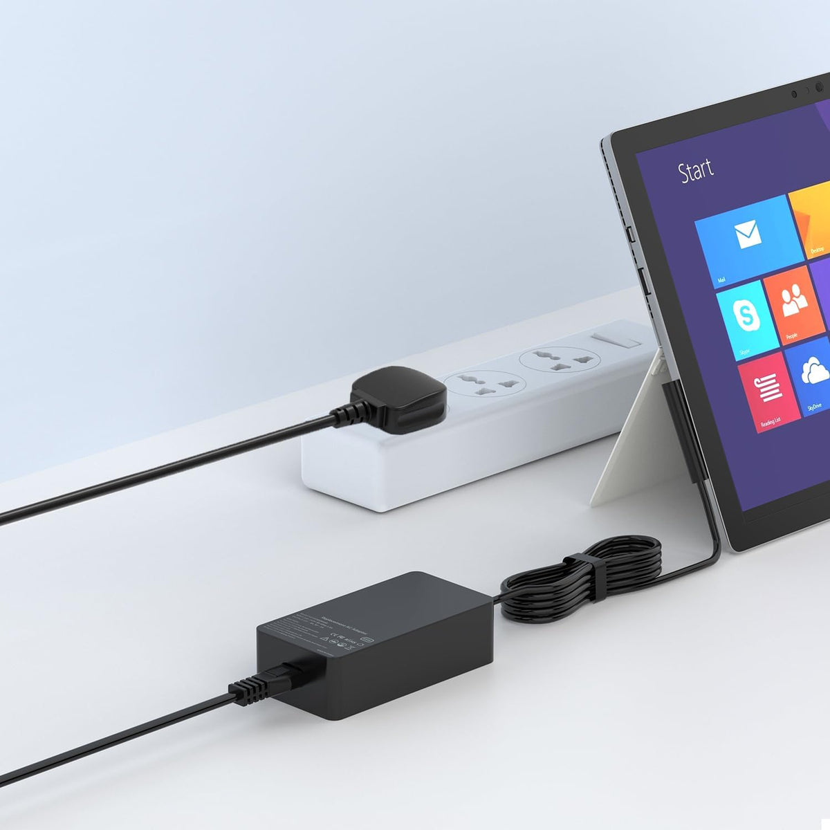 65W Laptop Charger Compatible with Microsoft Surface Pro Laptop Book Go