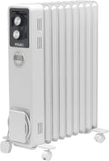 Dimplex ECR20TIE Oil Free Portable Radiator, 2kW Electric Heater, Timer
