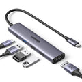 UGREEN USB C Hub, 5-in-1 USB Hub for Laptops, 4K HDMI to USB-C Adapter