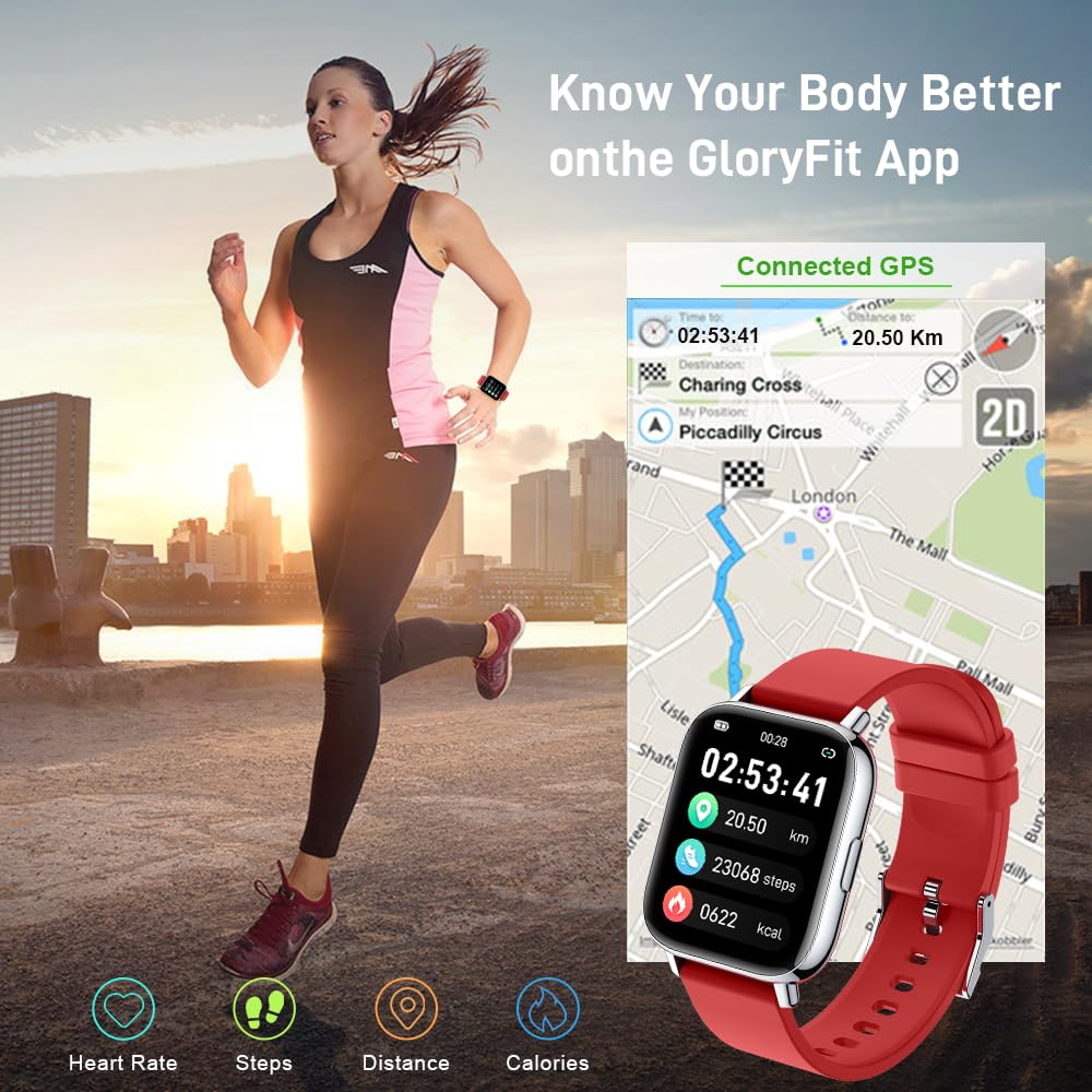 Motast Smart Watch, Fitness Tracker 1.69'' HD for Men Women,