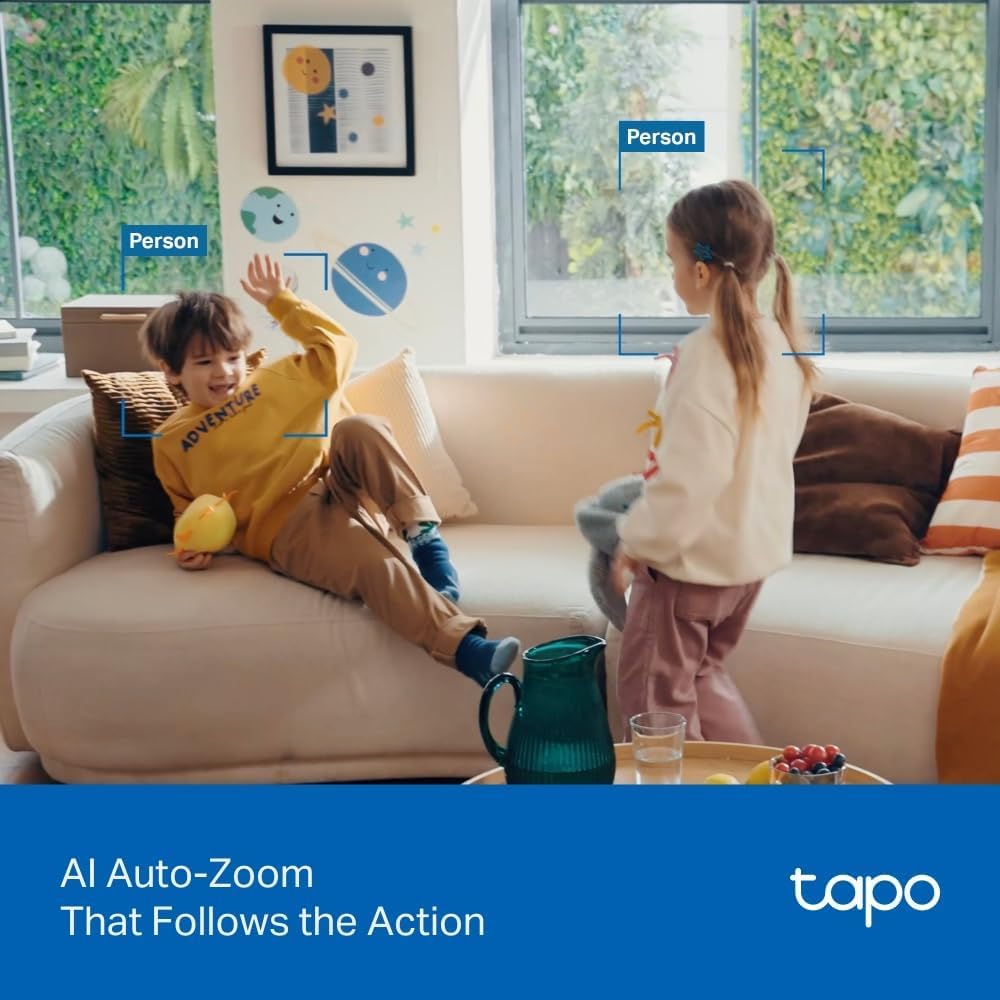 Tapo C211 2K 3MP Pan/Tilt Indoor Security Camera Pet Camera CCTV Camera