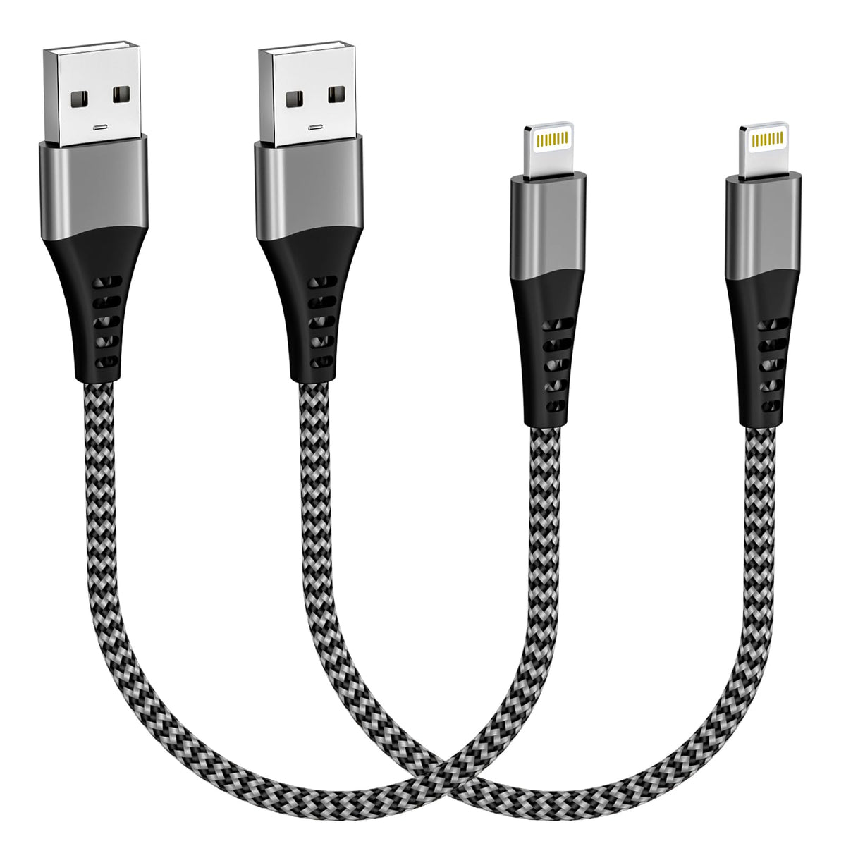 iPhone Charger Cable 1M 2Pack[Apple MFi Certified], USB to Lightning Cable 1M Nylon iPhone Cables for Apple iPhone 14 13 12 Pro Max XR XS 8 7 6 5 SE iPad
