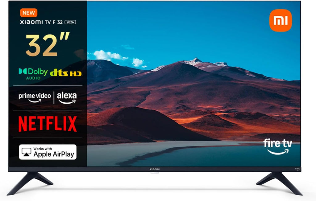 XIAOMI TV F 32, 32 Inch (81 cm) HD Smart TV, Fire TV, Dolby Audio