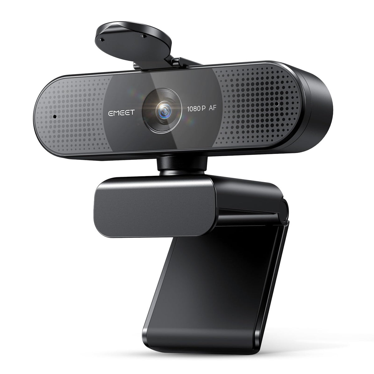 EMEET S600 4K Webcam for Streaming - Sony 1/2.55'' Sensor, PDAF Autofocus, 1080P@60FPS, 2 Noise Reduction Mics, Built-in Privacy Cover, 73° FOV, Streaming Camera for Live Commerce/Gaming/Beauty