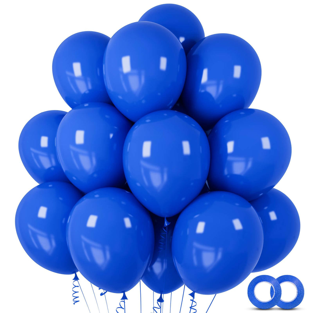 ASIYUHY Yellow Balloon 12 inch 100 Pack Thick Latex Helium Balloons
