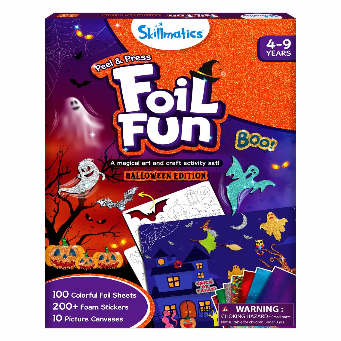 Skillmatics Foil Fun Disney Princess, Foil Art & Craft Kit, Christmas Gift
