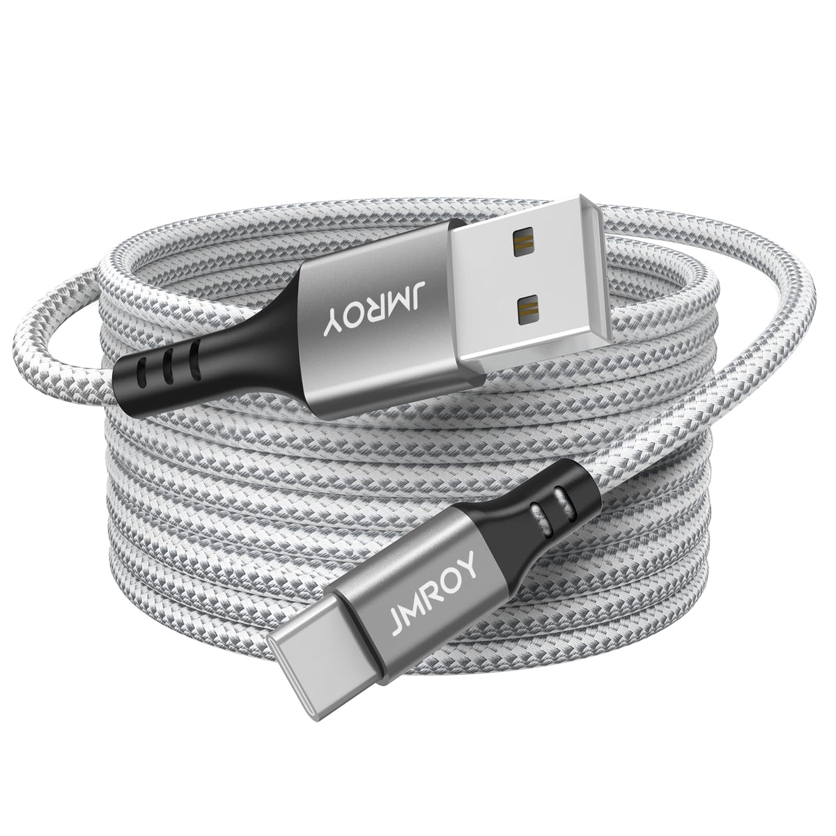 USB C CABLE 3M,Long Samsung Charger Cable Braided Compatible with Samsung Galaxy S20 Plus S21 S22 S23 S10 S9 S8, A20E A50 A51 A70 A71,PS5,Switch,Huawei P40,（Black）
