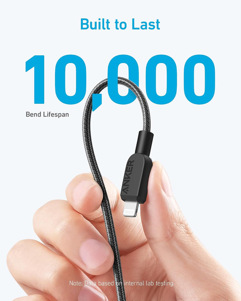 Anker USB C to Lightning Cable, 310 USB-C to Lightning Braided Cable