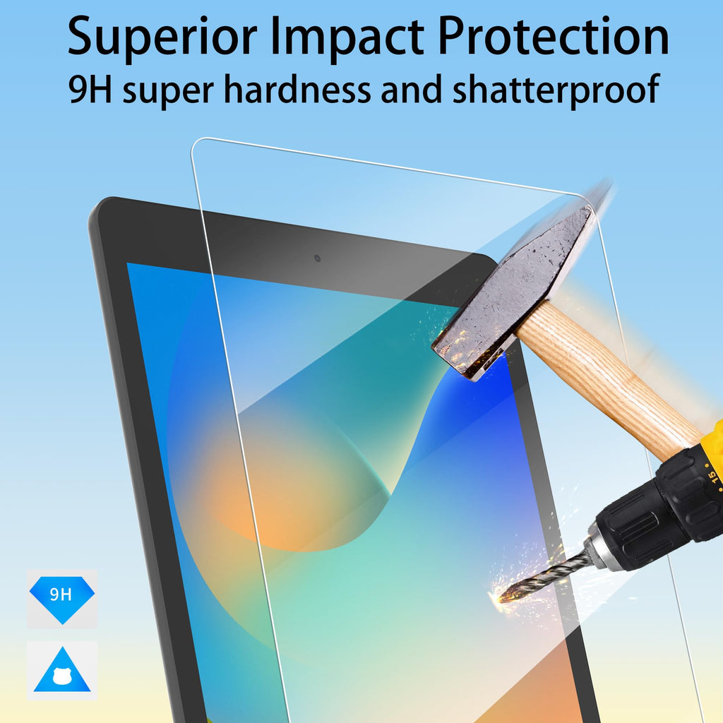 4youquality 2-Pack for iPad Pro 11" & iPad Air 5/4 10.9" Screen Protector