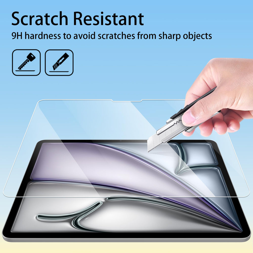 4youquality 2-Pack for iPad Pro 11" & iPad Air 5/4 10.9" Screen Protector