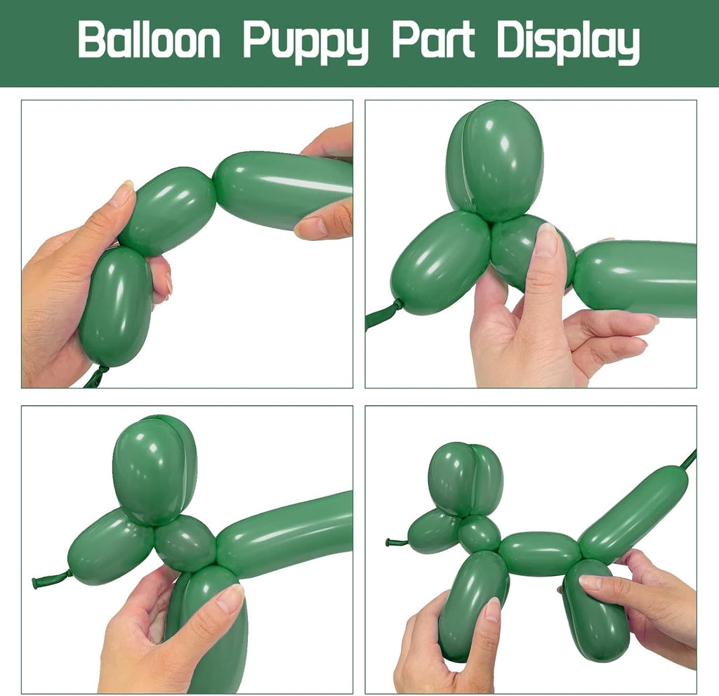 100Pcs clear 260 Balloons Clear Long Skinny Latex Balloon for Animal Ballons, Premium Quality Balloons for Beginners Baloons Making Kid's Carnivals Party Decoartion