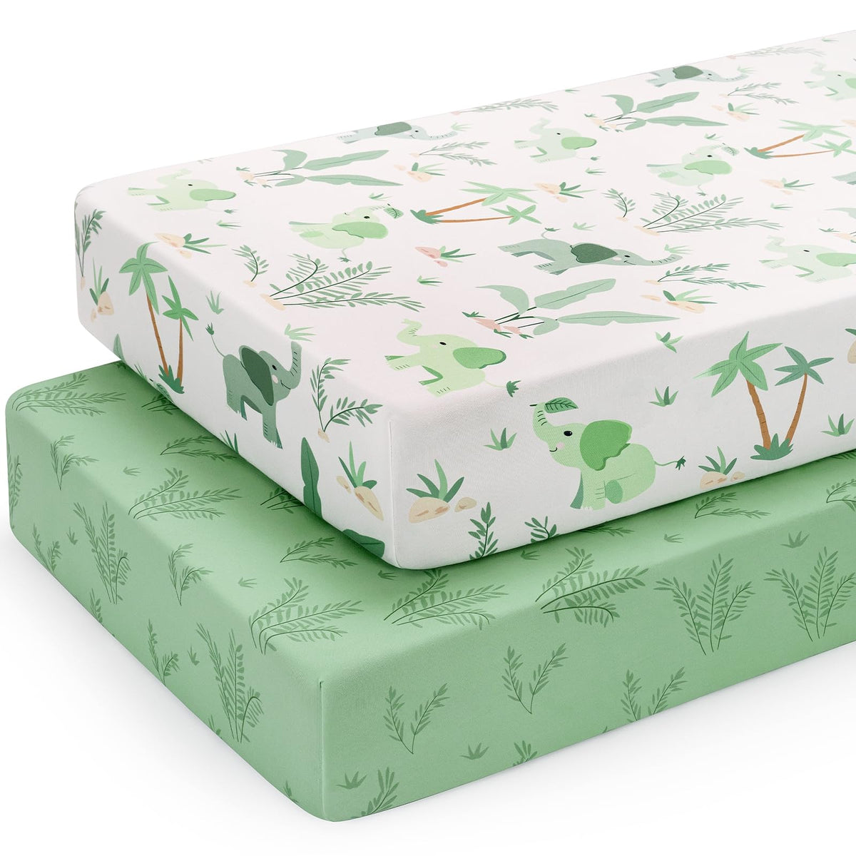 Next to Me Crib Sheets 83x50 cm Fitted 2 Pack Bedside Crib Sheets