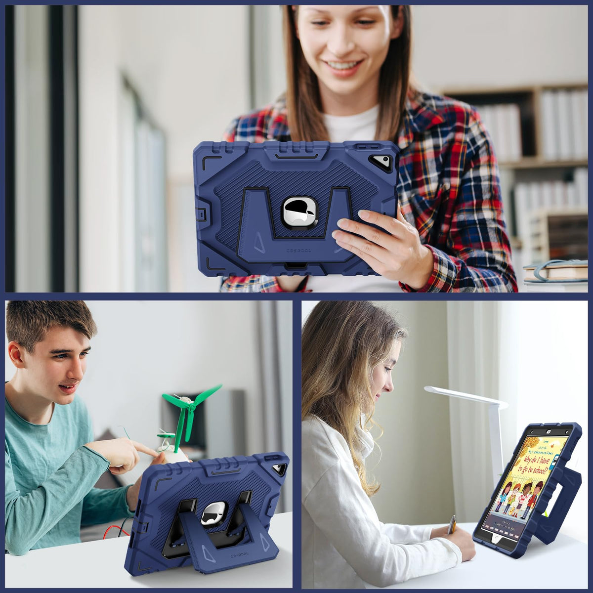 FINTIE Kid-Friendly Case for iPad 9th / 8th / 7th Generation 10.2 Inch