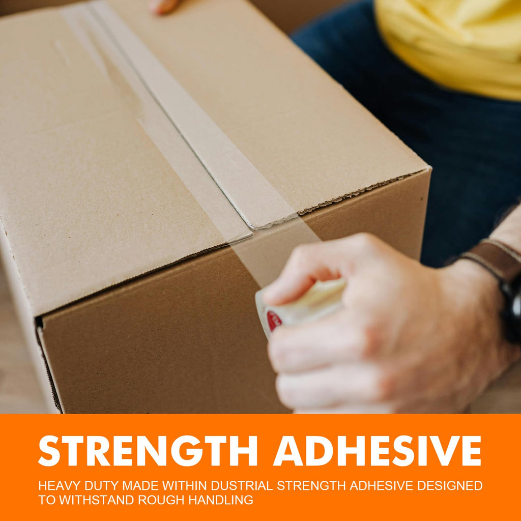 GRIFEMA GA4003-1 Parcel Tape 66m x 5cm Clear for Boxes & Moving