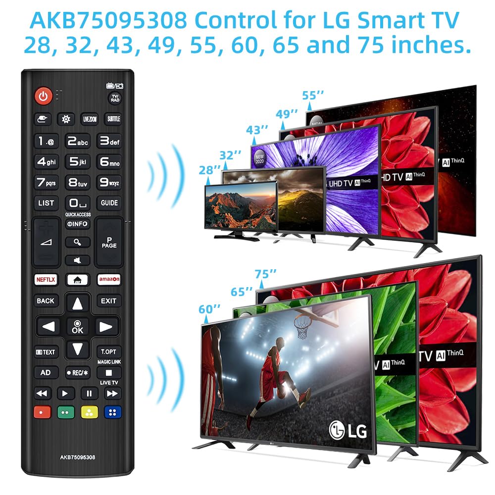 Seniors Elderly Big Button Universal Extra Large Remote Control UNOCAR