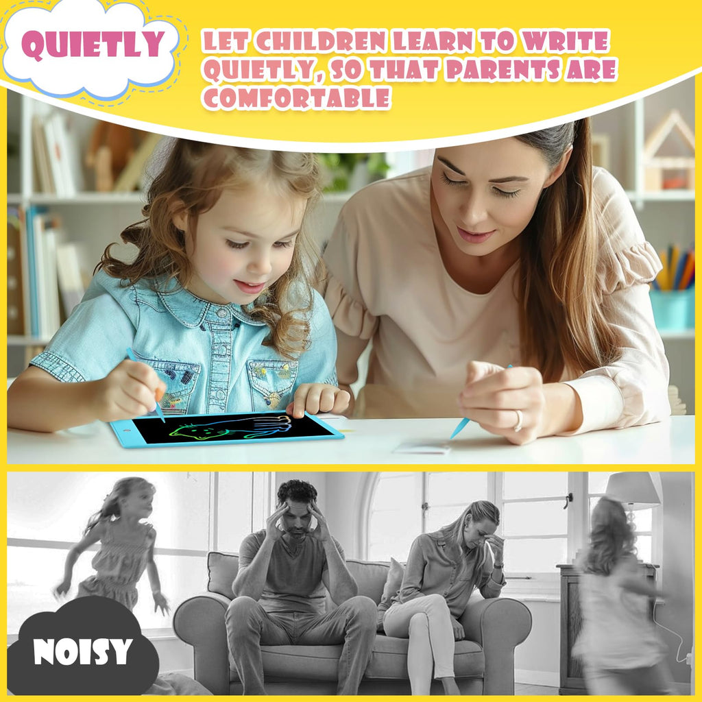 EooCoo Kids LCD Writing Tablet, Stocking Stuffers for Toddler, Travel Toys