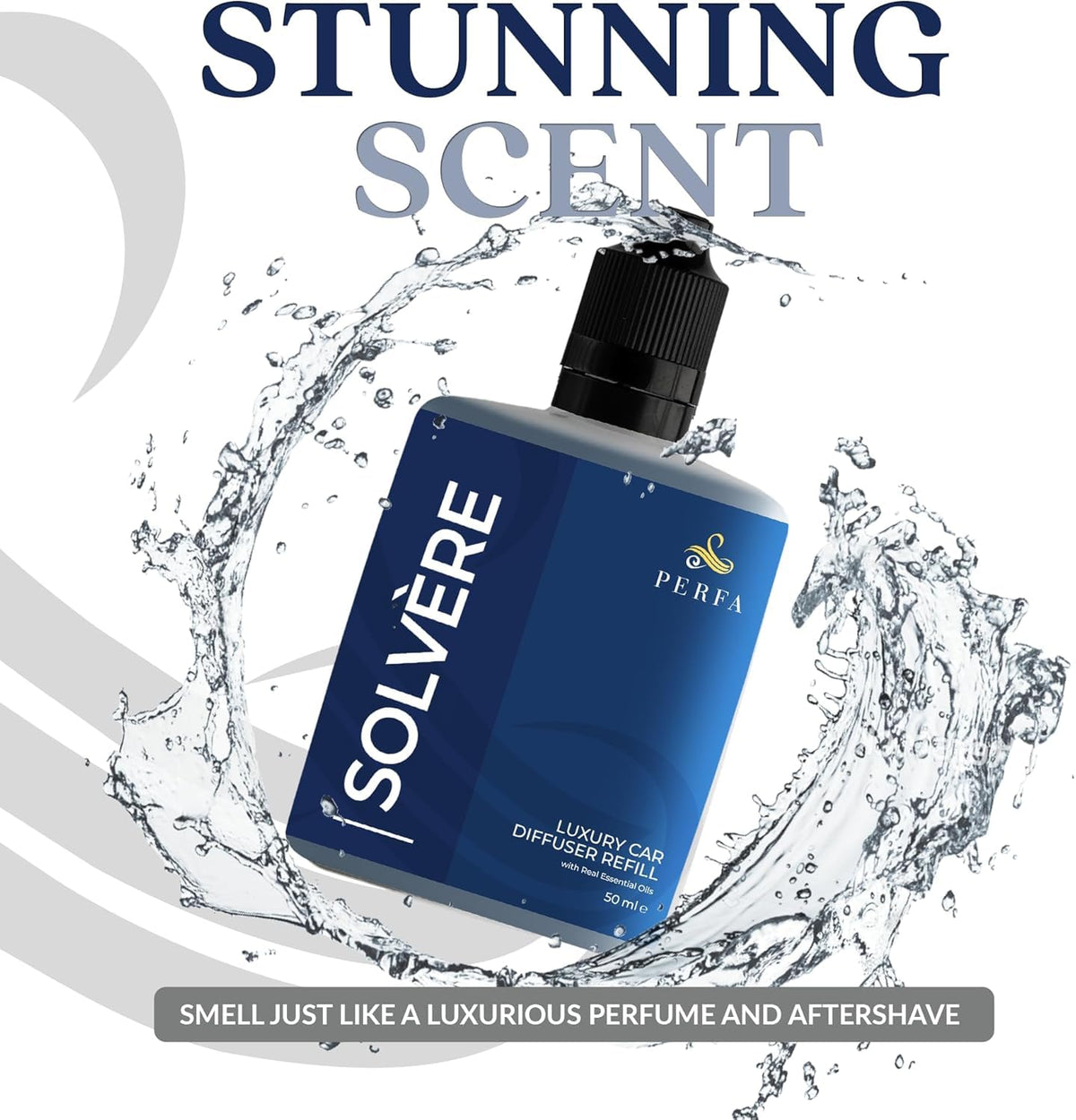 Car Air Freshener for Men - Suvage Inspired Perfume Diffuser Home by Perfa