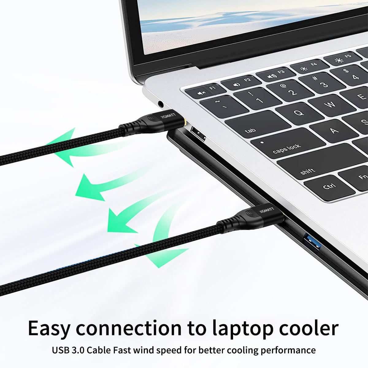 USB 3.0 Cable 2M,5Gbps High Speed Transfer USB Type A Male to Male Lead