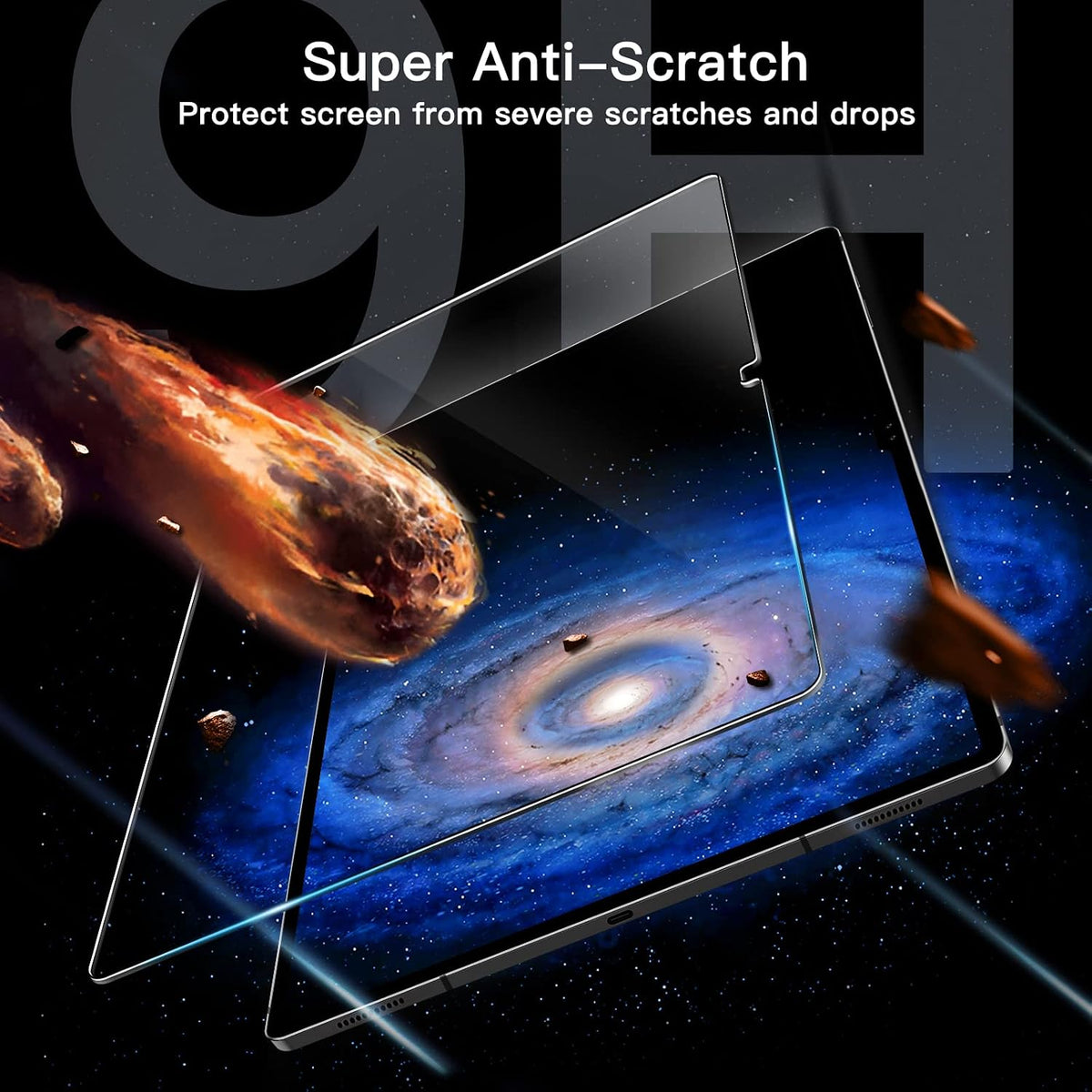JETech Screen Protector for Samsung Galaxy Tab S8 Ultra 14.6", 2-Pack