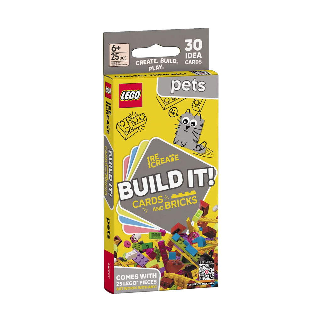 LEGO: Build IT! Cards and Bricks – Animals | Creative Building Ages 6+