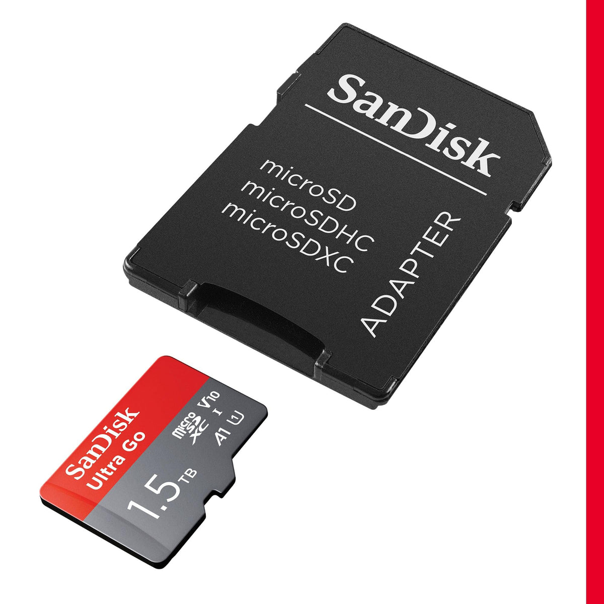 SanDisk 128GB Ultra microSDXC card + SD adapter, Memory card Full HD, up to 140 MB/s, For smartphones and Tablets, with A1 App Performance, UHS-I, Class 10, U1