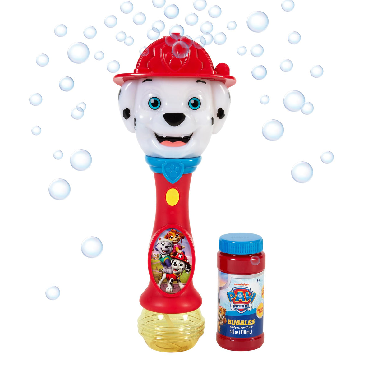 Little Kids Disney Mickey Mouse Light and Sound Musical Bubble Wand, Includes Bubble Solution, Multi (20511)