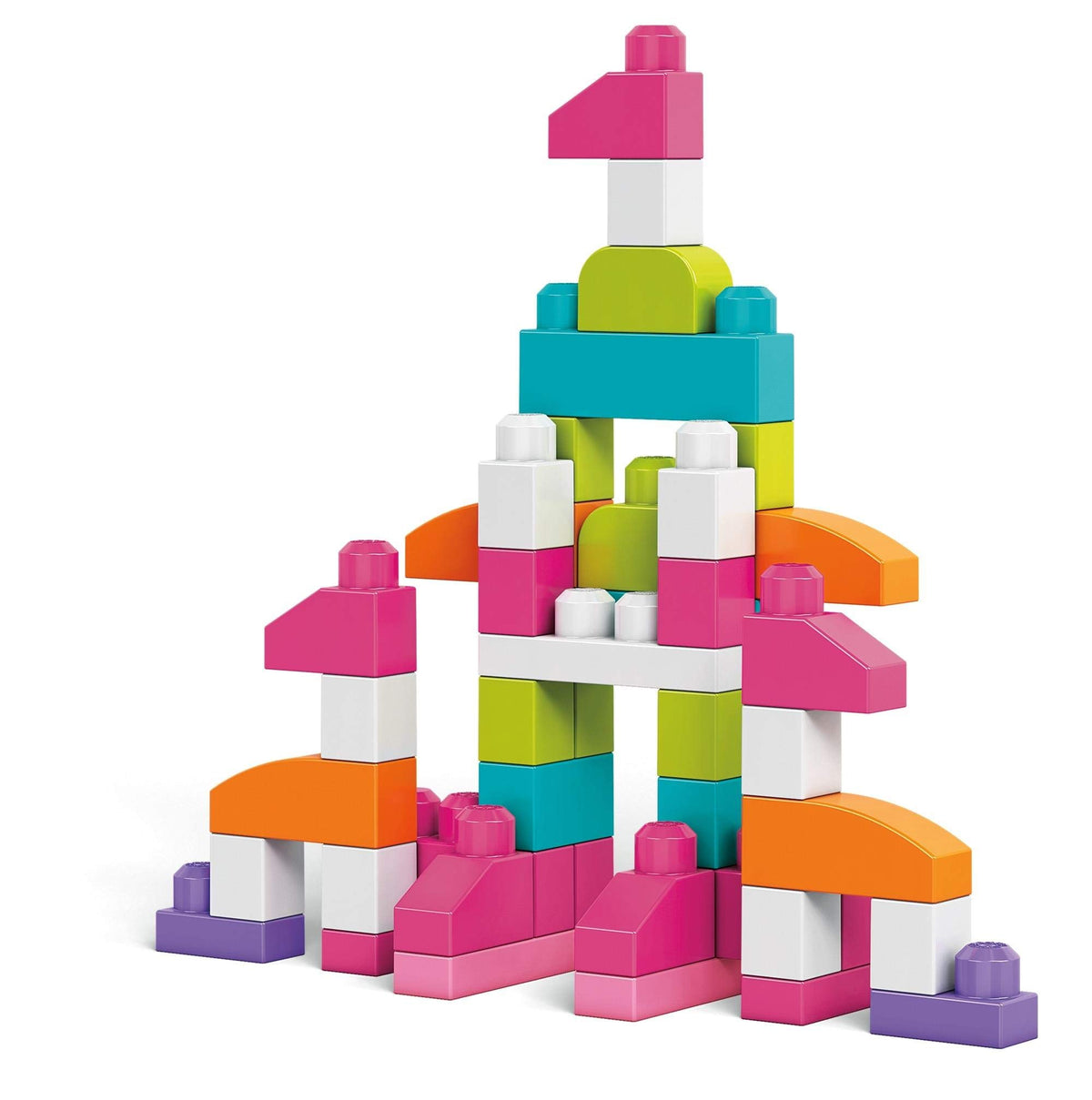 MEGA BLOKS First Builders Big Building Bag Toddler Blocks Toy Blue